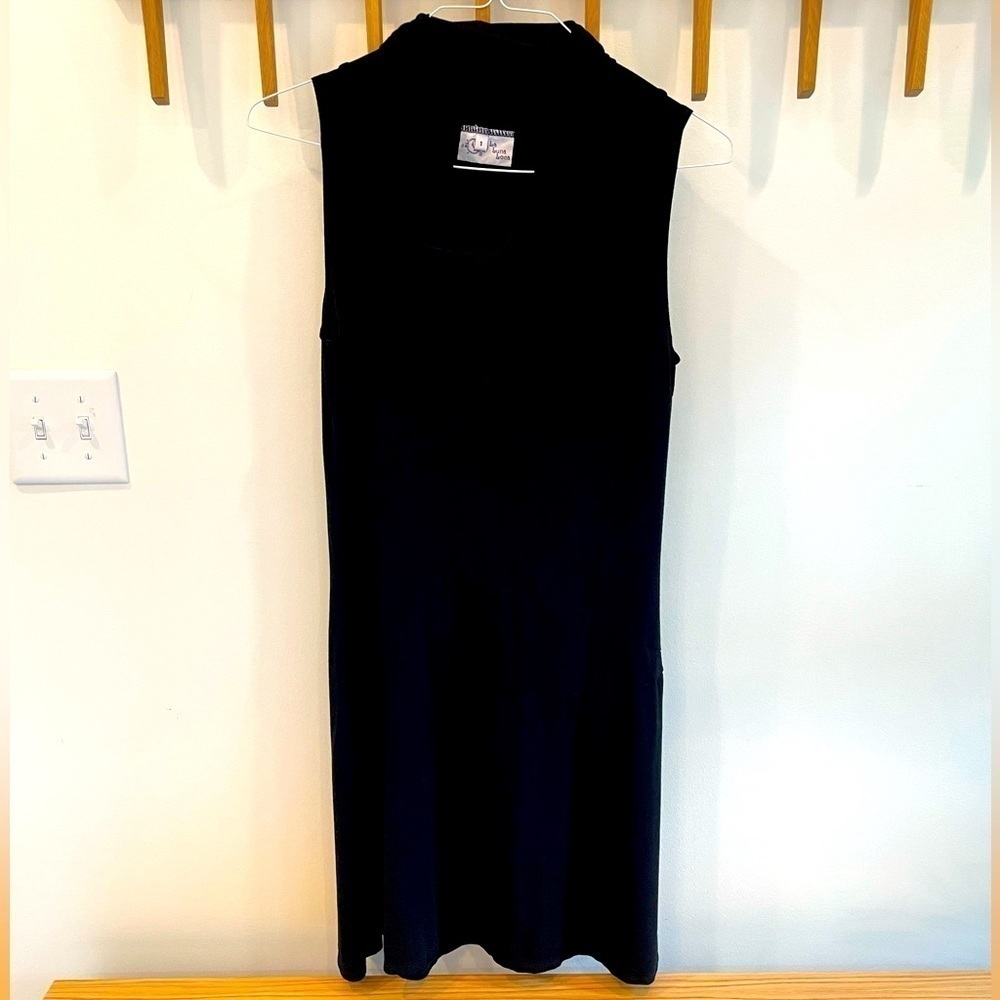 La Luna Loca Sleeveless Cowl Neck Stretchy Dress​​​​​​​​​​​